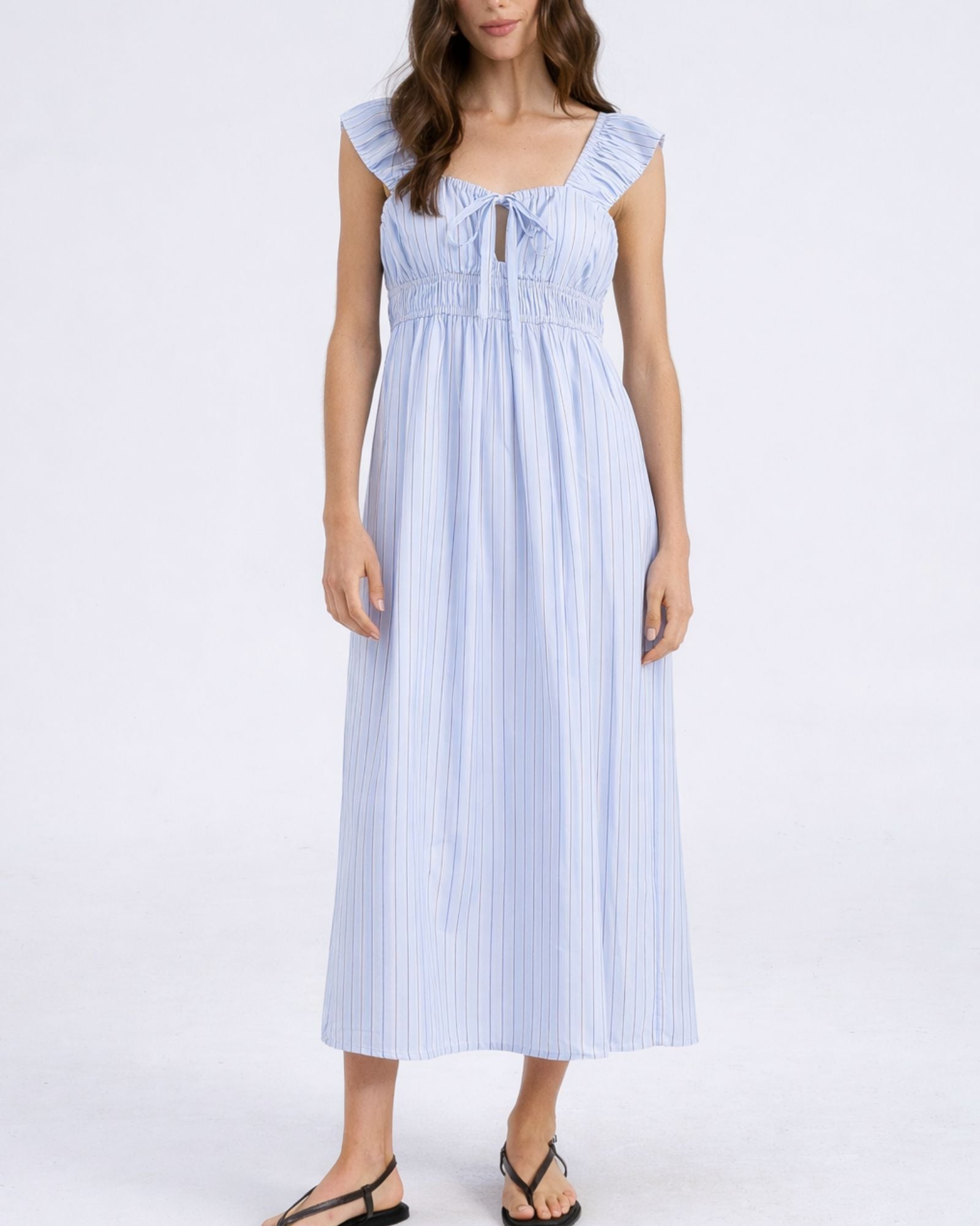 VMLEYA STRIPE DRESS
